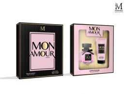 Women's set perfume 50 ml + body lotion 50 ml "Mon Amour"