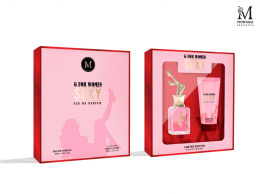 Women's set perfume 50 ml + body lotion 50 ml "G For Women Sexy"