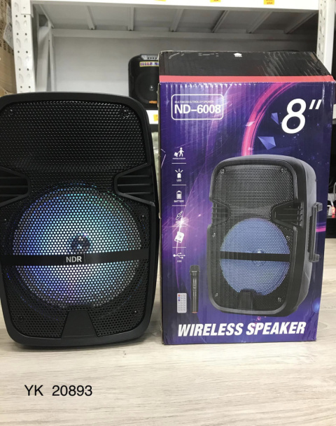Głośnik stereo bezprzewodowy, przenośny Bluetooth USB - boombox