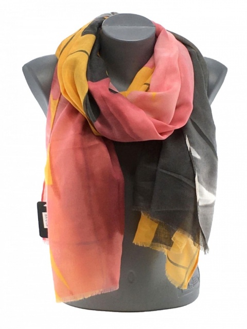 Wiosenny szalik damski BX-2 wym. 180cm x 80cm