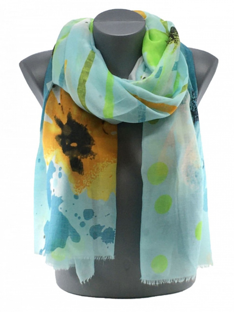 Women's spring scarf BX-12 size 180cm x 80cm