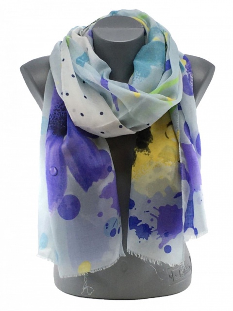 Women's spring scarf BX-12 size 180cm x 80cm