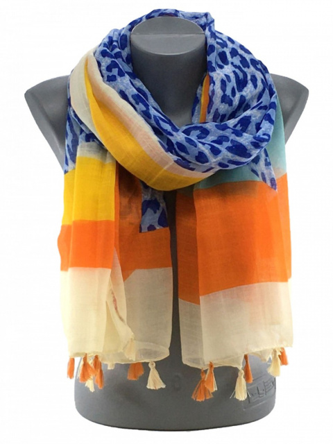 Wiosenny szalik damski BX-13 wym. 180cm x 80cm