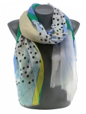 Women's spring scarf BX-10 size 180cm x 80cm