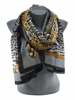Women's spring scarf JE-4 size 180cm x 90cm