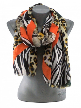 Women's spring scarf BX-1 size 180cm x 80cm