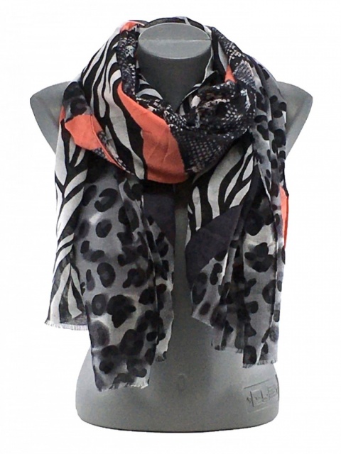 Wiosenny szalik damski BX-1 wym. 180cm x 80cm