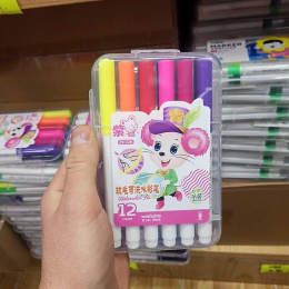 Sets of markers, marker pens for children
