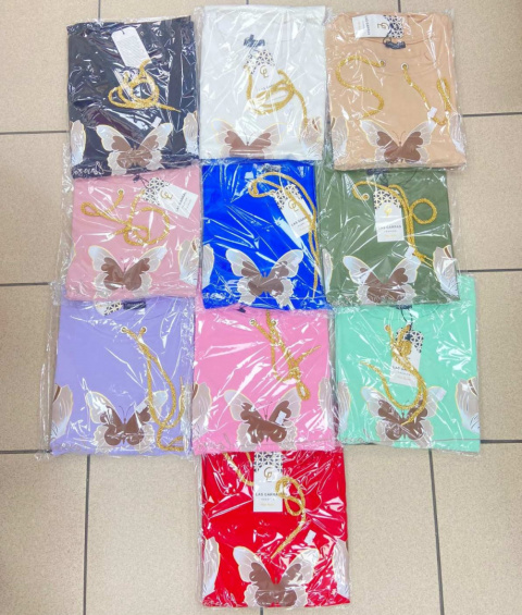 Bluzka damska z rękawem 3/4 - rozm. uniwersalny