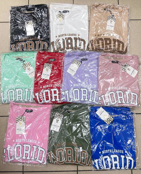 Bluzka damska z rękawem 3/4 - rozm. uniwersalny