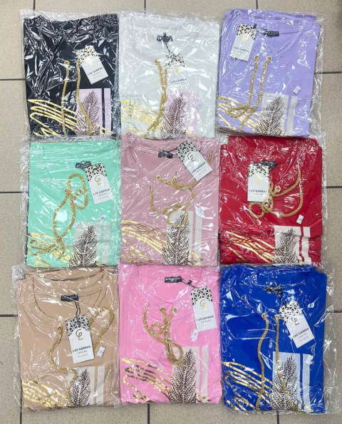 Bluzka damska z rękawem 3/4 - rozm. uniwersalny