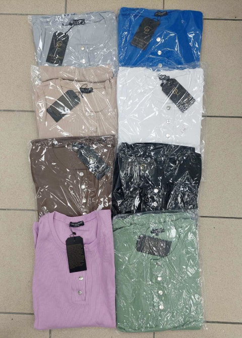 Bluzka damska z rękawem 3/4 - rozm. uniwersalny