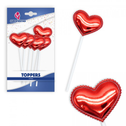 Decorative toppers - HEARTS