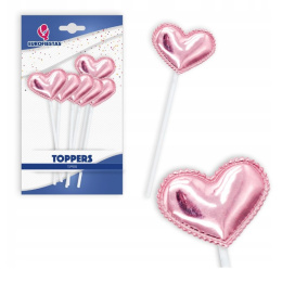 Decorative toppers - HEARTS