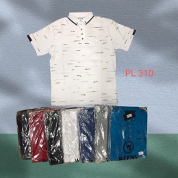 Męska koszulka POLO - t-shirt bawełniany model: PL310