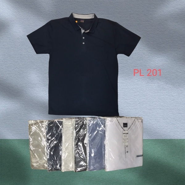 Men's POLO - cotton t-shirt model: PL201
