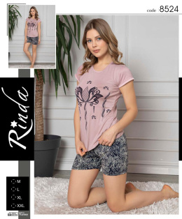 Ladies' pyjamas model: 8524 by RINDA (M to XXL)