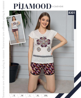 Ladies' pyjamas model: 8301 by PIJAMOOD (S to XXL)