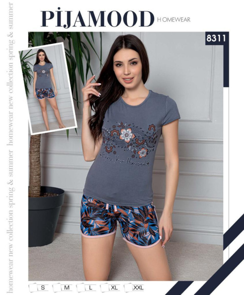 Ladies' pyjamas model: 8311 by PIJAMOOD (S to XXL)