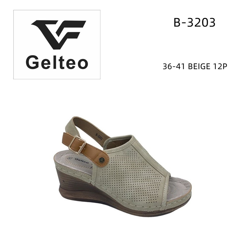Sandals model: B-3203 BEIGE size 36-41