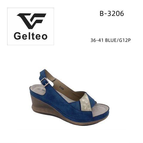 Sandals model: B-3206 BLUE/G size 36-41