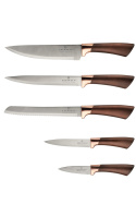 6-piece kitchen knife set with stand by EDENBERG brand