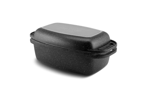 5.1l roasting pan - marbled coating by EDENBERG