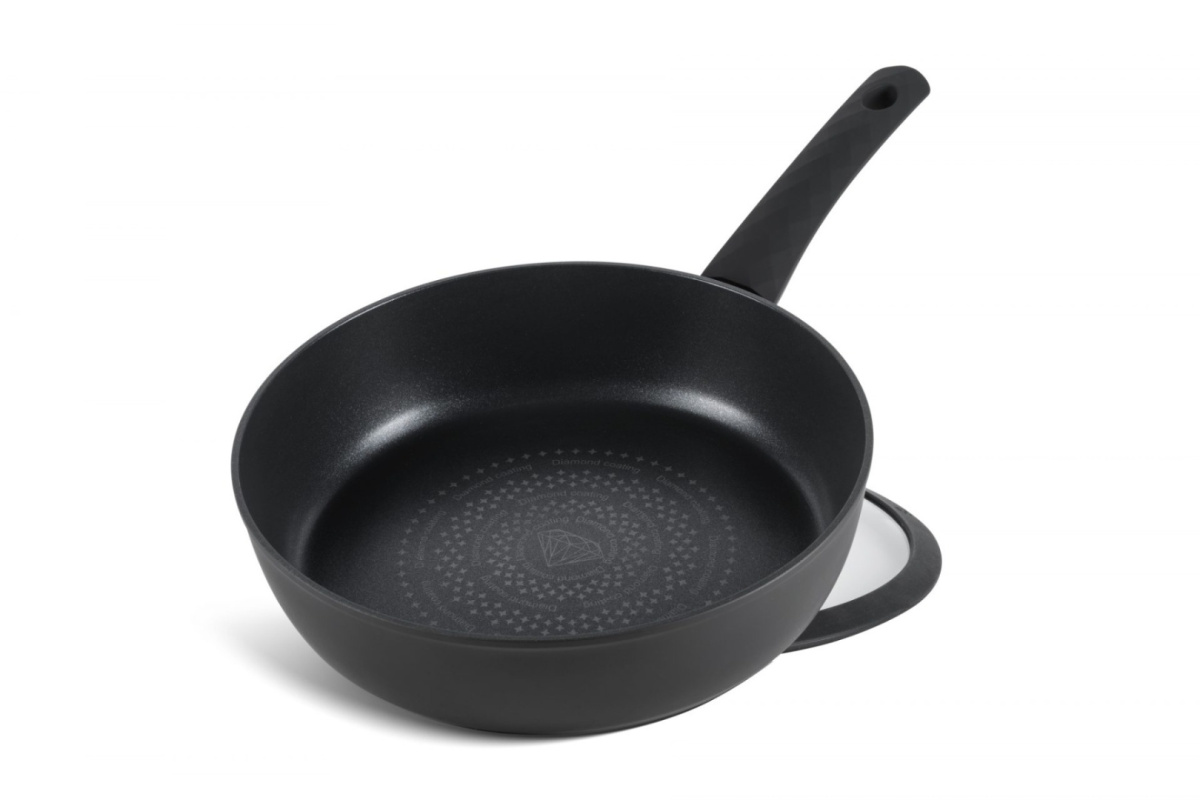 Deep frying pan with lid 28 cm dia by EDENBERG
