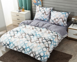 100% cotton satin bedding set (3cz - 160x200 cm)