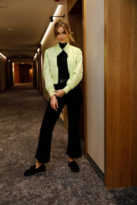 Women's jacket, spring - bomber