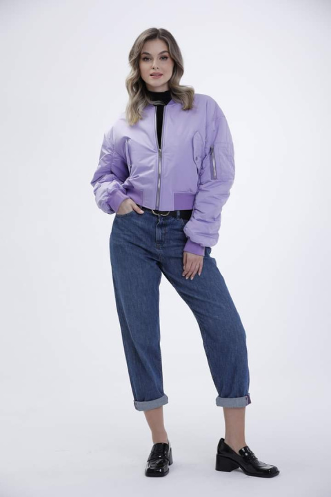 Kurtka damska, wiosenna - bomberka