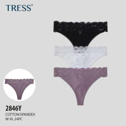 Women's panties - thongs model: 2846Y size: M-XL