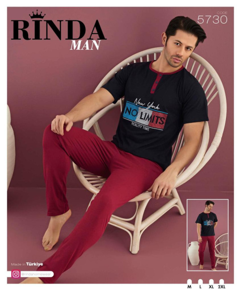 Męska piżama marki RINDA MAN (rozm. M - 2XL)