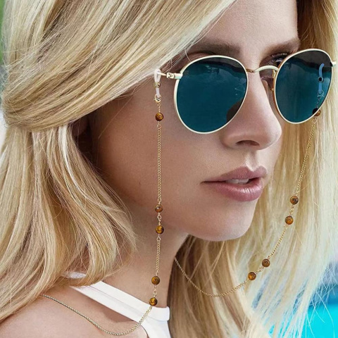 Decorative chain for glasses