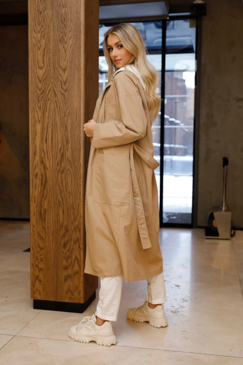 Płaszcz damski, wiosenny