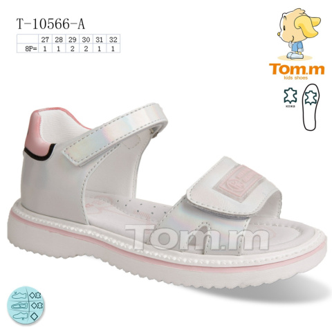 Sandały dziewczęce model: T-10566-A (rozm: 27-32) TOM.M