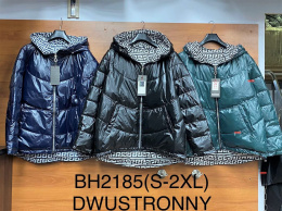 Women's jacket, spring, reversible model: BH2185 (size: S-2XL)