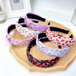 Hair bands for children with a knot