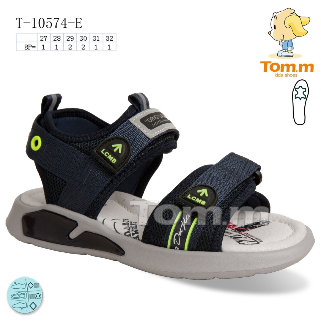Boys' sandals model: T-10574-E (size: 27-32) TOM.M