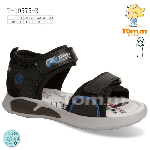 Sandały chłopięce model: T-10575-B (rozm: 27-32) TOM.M