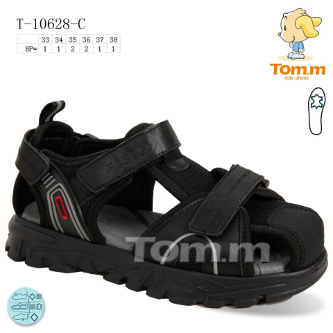 Boys' sandals model: T-10628-C (size: 33-38) TOM.M