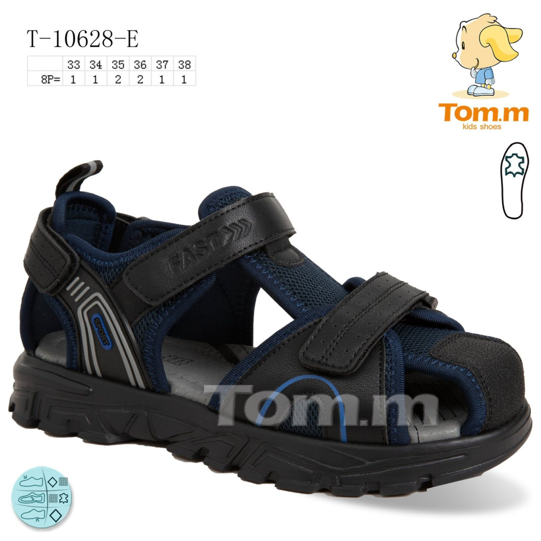 Boys' sandals model: T-10628-E (size: 33-38) TOM.M