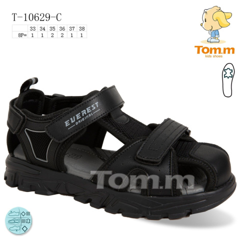 Sandały chłopięce model: T-10629-C (rozm: 33-38) TOM.M