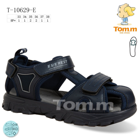 Sandały chłopięce model: T-10629-E (rozm: 33-38) TOM.M