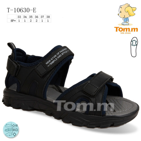 Sandały chłopięce model: T-10630-E (rozm: 33-38) TOM.M