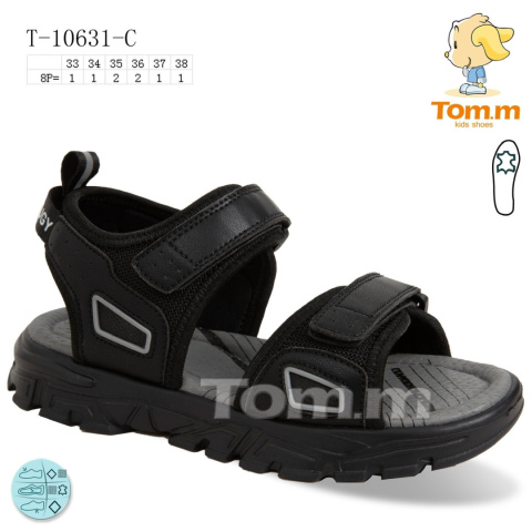 Sandały chłopięce model: T-10631-C (rozm: 33-38) TOM.M