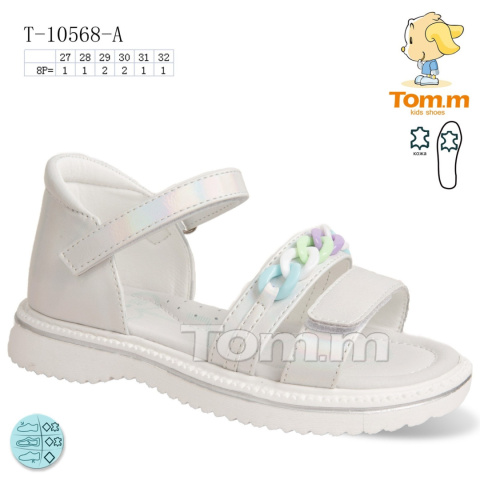 Sandały dziewczęce model: T-10568-A (rozm: 27-32) TOM.M
