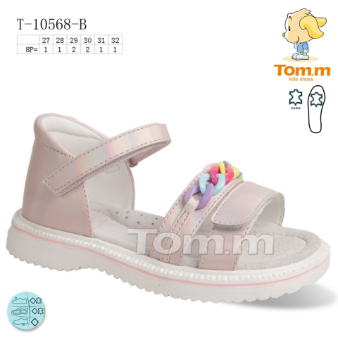 Sandały dziewczęce model: T-10568-B (rozm: 27-32) TOM.M