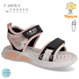 Girls' sandals model: T-10578-F (size: 27-32) TOM.M