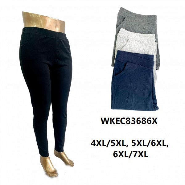 Women's pants model: WKEC83686X (sizes: 4XL/5XL, 5XL/6XL, 6XL/7XL)
